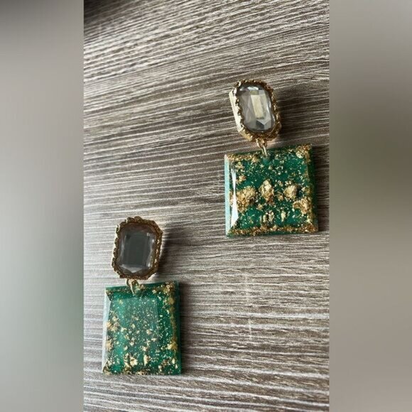 Vintage style earrings A445 - Picture 3 of 4